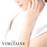 スクエアチェーンブレスレット/華奢/シンプル/Sサイズ/Mサイズ B4061 | VINGTAINE | 詳細画像1 