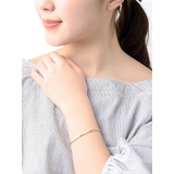 スクエアチェーンブレスレット/華奢/シンプル/Sサイズ/Mサイズ B4061 | VINGTAINE | 詳細画像3 