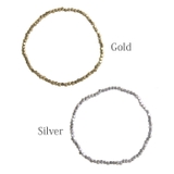 カットビーズブレスレット/シンプル/華奢/煌き/デイリー B4081 | VINGTAINE | 詳細画像2 