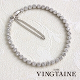 キュービックジルコニアラインテニスブレス ブライダル パーティーアクセサリー | VINGTAINE | 詳細画像1 