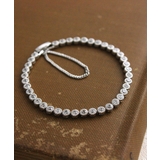 キュービックジルコニアラインテニスブレス ブライダル パーティーアクセサリー | VINGTAINE | 詳細画像5 