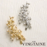 パール×ストーンツリーデザインブローチ 結婚式 パーティー | VINGTAINE | 詳細画像1
