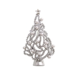 シルバー | ブローチ ツリー 星 | VINGTAINE