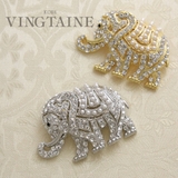 ブローチ 象 エレファント | VINGTAINE | 詳細画像1 