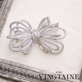 ブローチ リボン 華奢 | VINGTAINE | 詳細画像1 