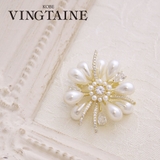 ブローチ フラワー パール | VINGTAINE | 詳細画像1 