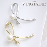 ブローチ デザイン カーブ | VINGTAINE | 詳細画像1 