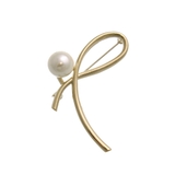 ゴールド | ブローチ デザイン カーブ | VINGTAINE