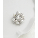 ブローチ スノークリスタル ビジュー | VINGTAINE | 詳細画像4 