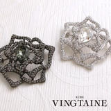 カメリアデザインブローチ 大ぶり 華やか | VINGTAINE | 詳細画像1 