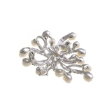 淡水パールデザインブローチ 大ぶり パール | VINGTAINE | 詳細画像2 