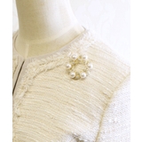 パール×リーフサークルブローチ 上品 パーティー | VINGTAINE | 詳細画像5 