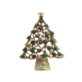 クリスマスツリーブローチ カラフル 星 | VINGTAINE | 詳細画像3