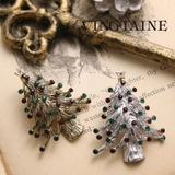 クリスマスツリーブローチ カラフル 星 | VINGTAINE | 詳細画像1 