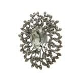 オーバルビジューブローチ 華やか 可愛い | VINGTAINE | 詳細画像5