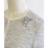 ブローチ ムーンリーフ/カットクリスタル BR-19 | VINGTAINE | 詳細画像8 