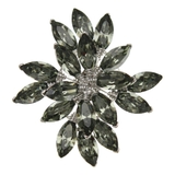 ブローチ リーフ/カットクリスタル BR-20 | VINGTAINE | 詳細画像3