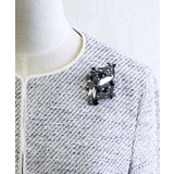 ブローチ スクエア型/カットクリスタル BR-21 | VINGTAINE | 詳細画像5 