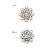 お花のようなパールミニブローチ フラワー スノー | VINGTAINE | 詳細画像2