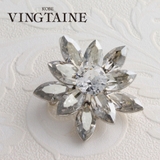 ブローチ 結晶/フラワー/カットクリスタルBR-34 | VINGTAINE | 詳細画像1 