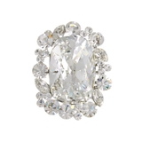 クリスタル | ブローチ クラシカル オーバル/カットクリスタル 母の日 ギフト BR-57 | VINGTAINE