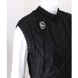 ブローチ クラシカル オーバル/カットクリスタル 母の日 ギフト BR-57 | VINGTAINE | 詳細画像3