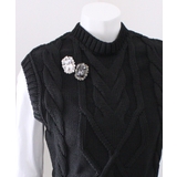 ブローチ クラシカル オーバル/カットクリスタル 母の日 ギフト BR-57 | VINGTAINE | 詳細画像5