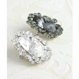 ブローチ クラシカル オーバル/カットクリスタル 母の日 ギフト BR-57 | VINGTAINE | 詳細画像6