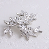 ブローチ リーフモチーフ カットクリスタル | VINGTAINE | 詳細画像3