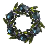 ネイビー | ブローチ リース カラー | VINGTAINE