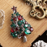 ツリーブローチ クリスマスツリー カラー | VINGTAINE | 詳細画像1