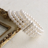 4連パールブレスレット(6mm)B14-9 | VINGTAINE | 詳細画像4