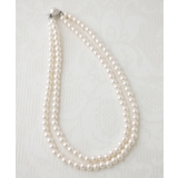 ワンカラー | 2連パールネックレス c14-28 | VINGTAINE