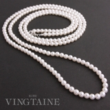 パールロングネックレス(6mm) C14 70[アクセサリー | VINGTAINE | 詳細画像1
