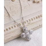 エレガントフラワーネックレス キュービックジルコニア スライド式アジャスター | VINGTAINE | 詳細画像6 