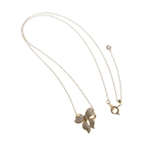 キュービックジルコニアパヴェリボンネックレス スライド式アジャスター マイクロパ… | VINGTAINE | 詳細画像4 