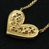 パヴェハートネックレス キュービックジルコニア スライド式アジャスター | VINGTAINE | 詳細画像4 