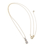 トリロジーネックレス ショートネックレス キュービックジルコニア | VINGTAINE | 詳細画像4