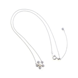 淡水パール×パヴェフラワーネックレス 一粒 キュービックジルコニア | VINGTAINE | 詳細画像5