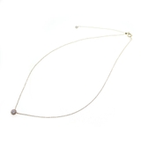 一粒ストーンネックレス ヘイローデザイン スライド式アジャスター | VINGTAINE | 詳細画像4 