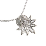 淡水パール×キュービックジルコニアデザインネックレス スライド式アジャスター ス… | VINGTAINE | 詳細画像5 