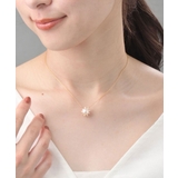 一粒淡水パール×キュービックジルコニアネックレス シンプル 結婚式 | VINGTAINE | 詳細画像3