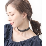 ブラックレースチョーカー/ネックレス/レースアクセサリー | VINGTAINE | 詳細画像2