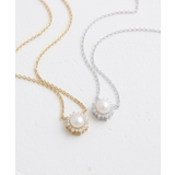 一粒淡水パールラウンドネックレス ショートネックレス シンプル | VINGTAINE | 詳細画像4 