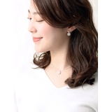 パヴェサークルプレートネックレス パヴェセッティング キュービックジルコニア | VINGTAINE | 詳細画像7