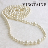 ランダムコットンパールロングネックレス シンプル アレンジ自在 | VINGTAINE | 詳細画像1