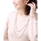 ランダムコットンパールロングネックレス シンプル アレンジ自在 | VINGTAINE | 詳細画像4