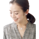 パヴェサークルネックレス キュービックジルコニア スライド式アジャスター | VINGTAINE | 詳細画像7 