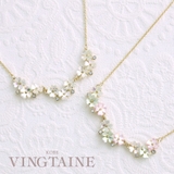 ミニフラワーネックレス パステルカラー お花 | VINGTAINE | 詳細画像1