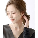 シルバー | 2連チェーンチョーカー ネックレス ショートネックレス | VINGTAINE